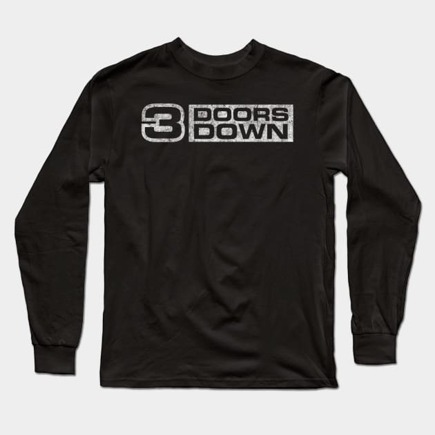 Vintage  3 Doors Down Long Sleeve T-Shirt by Hand of Lord